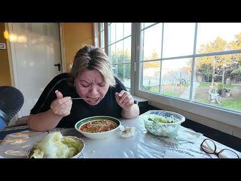 Видео: МУКБАНГ 🍽 Вот я нажралась. СЛАБОНЕРВНЫМ ПРОШУ УДАЛИТЬСЯ. MUKBANG 💥 FAINT-HEARTED PLEASE LEAVE.