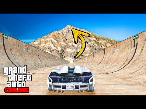 Видео: СПУСК С ГОРЫ НА МАКСИМАЛЬНОЙ СКОРОСТИ В GTA 5 ONLINE !