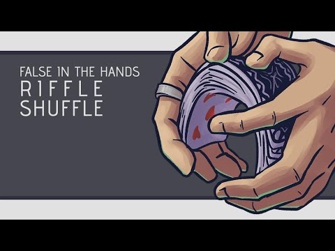 Видео: Ложная тасовка - In The Hands Riffle Shuffle [HD]