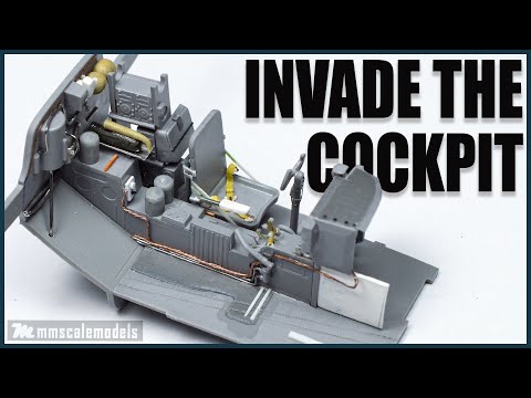 Видео: Давайте подробно рассмотрим черт из кабины - Douglas B-26B-50 Invader - ICM - 1/48