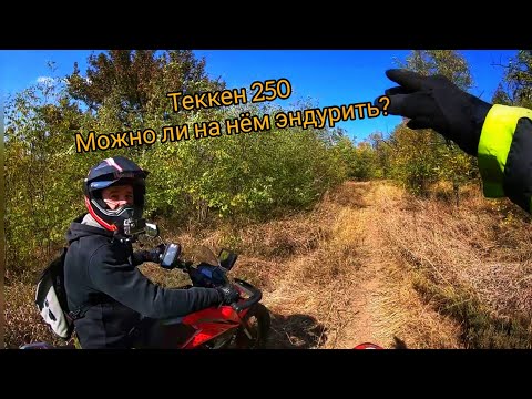 Видео: Эндурим на китайце Теккен 250 и Kovi Lite 250