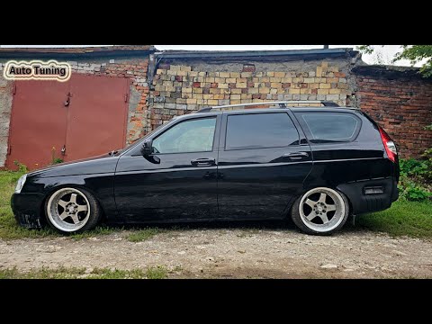 Видео: #Tuning #Lada Приора Универсал 🖤Black10'🖤#SUPERAUTOTUNING!!!!!!!!!!!!!!