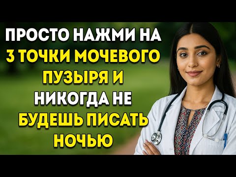Видео: ВРАЧИ ШОКИРОВАНЫ Просто Нажмите 3 Точки Мочевого Пузыря Перед Сном — И Спокойно Спите Всю Ночь