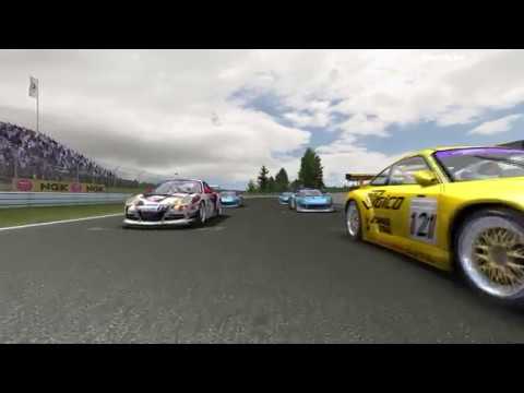 Видео: GTR-2: Гонка в классе машин GT3, Андерсторп