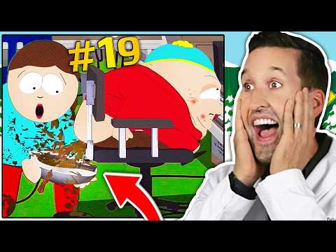 Видео: ВРАЧ смотрит смешные медицинские сцены из Южный Парк #19