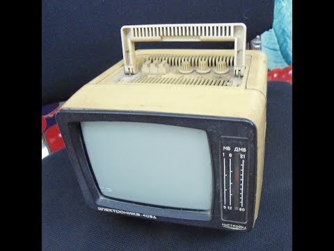 Видео: Капсула времени новый Телевизор Электроника 409д