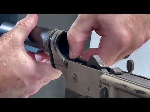 Видео: Установка буферной трубки и штифта AR15