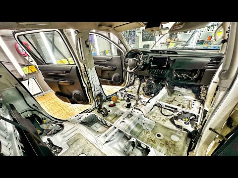 Видео: Отмываем самый грязный ХЛАМ С АУКЦИОНА Toyota Hilux.
