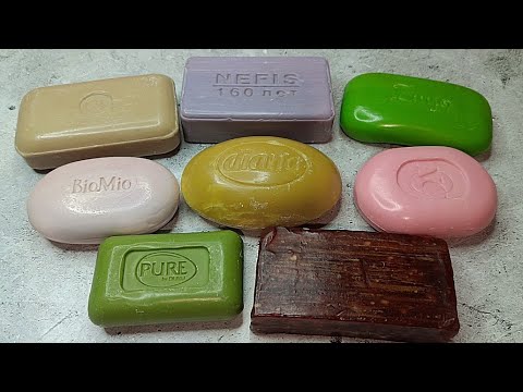 Видео: Soap Cutting🧼ASMR🔪Резка сухого мыла 127