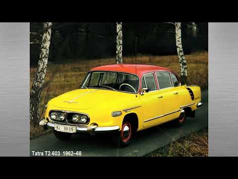 Видео: История заднемоторных легковых автомобилей Tatra.