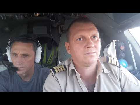 Видео: Ну очень спокойный и обычный заход АН-26. Very calm approach and landing AN-26 at Maban.