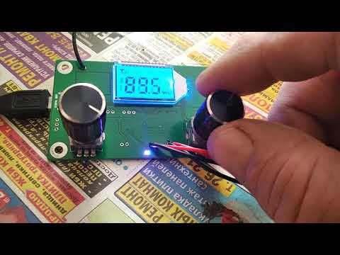 Видео: УКВ-FM Радио модуль с AliExpress 87-108 МГz