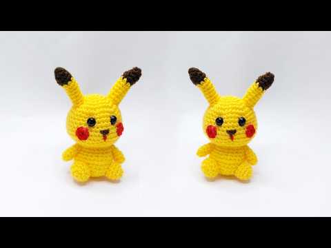Видео: 💛💛 Как вязать милого Пикачу крючком #amigurumilove