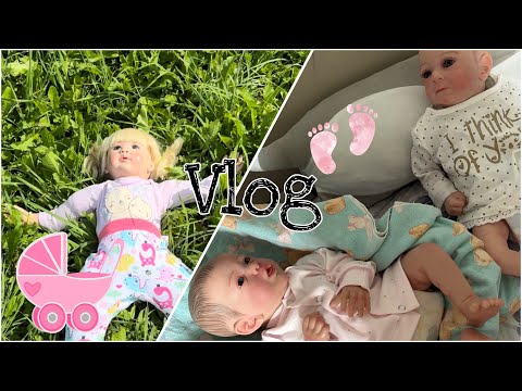 Видео: Vlog:Мия и Кристина уснули на прогулке.Милена и Есения играют в прятки.Есения потерялась.😱