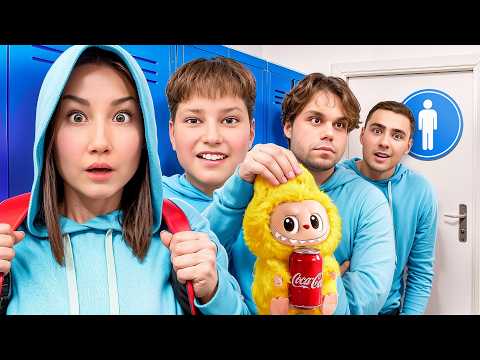 Видео: ПРОБРАЛАСЬ в ШКОЛУ для МАЛЬЧИКОВ ! Нашла РЕДКУЮ ЛАБУБУ!