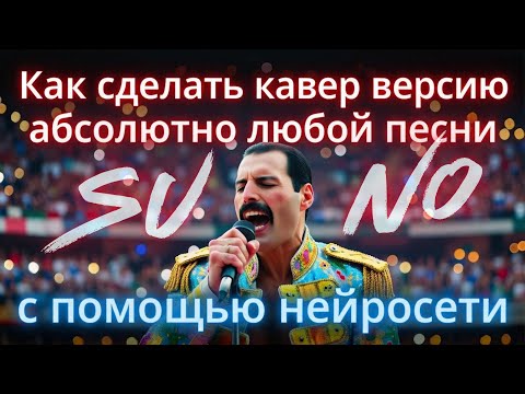 Видео: Как сделать кавер версию любой песни с помощью нейросети SUNO. Как разбить песню на стемы в Суно?