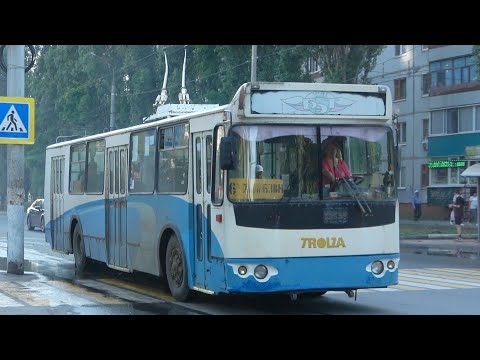 Видео: Старые троллейбусы ЗиУ-682Г-016 (012) и (018) в Балаково