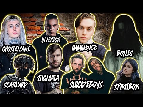 Видео: Реакция на Ghostemane , Bones , Scarlxrd , SuicideboyS , Imminence , Spiritbox , Stigmata , Invertor