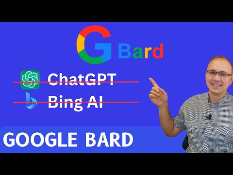 Видео: Google Bard - обзор, как пользоваться,  сравнение с Bing AI/ChatGPT