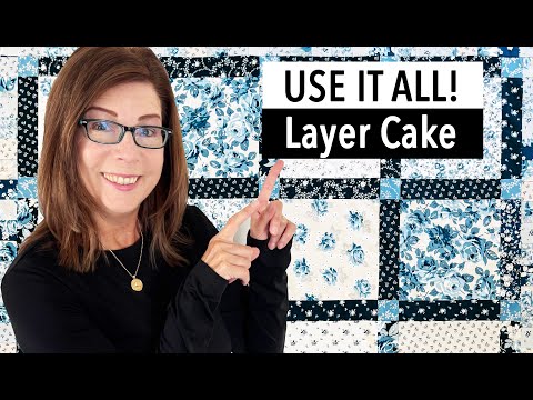 Видео: ♻️ 😇 Из 10-дюймовых квадратов ✂️ ♻️ | Слоёный торт 🍰 Бесплатная выкройка | 💕 3 ЧАСА 💖 | Легкое од...