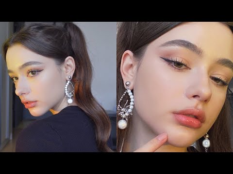 Видео: baddie makeup ♡ идеальные стрелки | лисий взгляд | популярный тикток макияж~