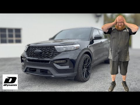 Видео: Ford Explorer ST CV-Fabricing Downpipes + Модернизация задней подвески (звучит просто нереально)
