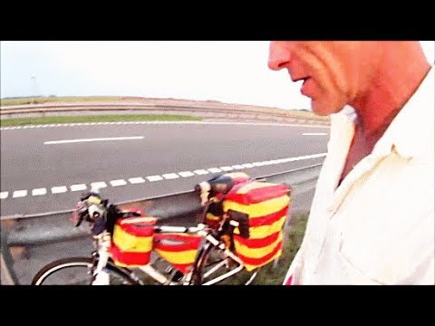 Видео: 53. Посл. велопутешествие.  г. Жлобин. Авария на трассе.