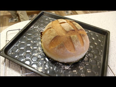 Видео: Мой хлеб на капустном листе