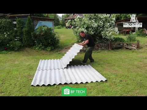 Видео: Способы укладки шифера. Опытом делится Константин, автор YouTube канала «ЖКВ Саморучка»