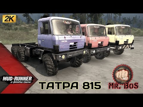 Видео: ТАТРА 815 Честный Обзор мода Spintires MudRunner