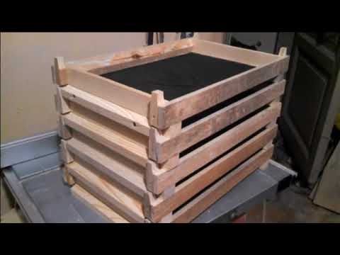 Видео: Дно для рогатого улья из OSB