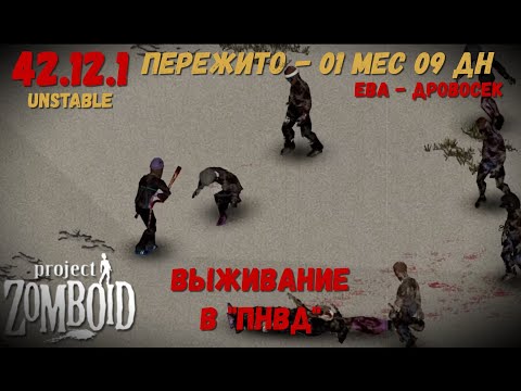Видео: Project Zomboid I 42 билд I v. 12.1  I ПНВД I 06 стрим I 08 сезон I