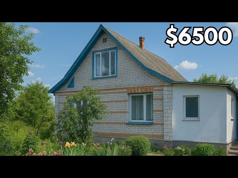 Видео: Будинок за $6500 біля КИЄВА. ГАЗ ВОДА ІНТЕРНЕТ. Заходь і живи
