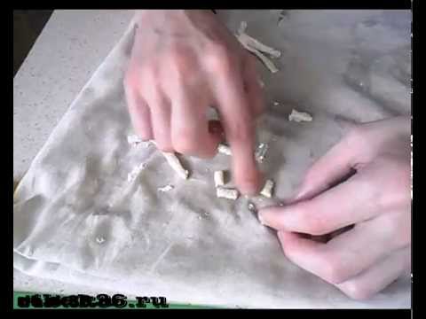 Видео: Как сделать искусственного опарыша.