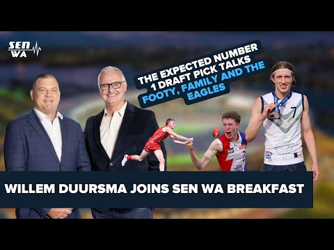 Видео: Первый номер драфта? Виллем Дуурсма присоединяется к Scotty & Goss!
