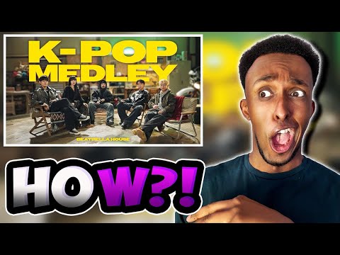 Видео: Это может быть лучше, чем а-капелла | BEATPELLA HOUSE — K-POP MDLEY (BEATBOX) | Реакция Великобри...