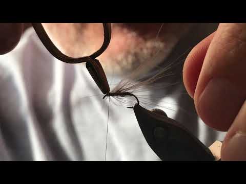 Видео: CDC&Elk сухая мушка от Hans Weilenmann
