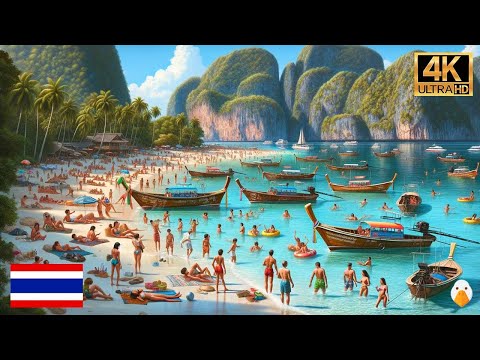 Видео: Острова Пхи-Пхи, Таиланд🇹🇭 Самый красивый райский остров в мире (4K HDR)