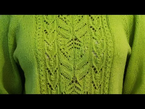 Видео: УЗОР СПИЦАМИ. УЗОР "САНДРА". ЯПОНСКИЙ УЗОР. МК