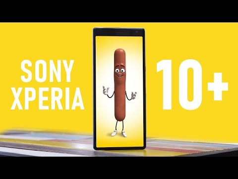Видео: Обзор Sony Xperia 10 Plus: 16,4 см удовольствий – японский размер. Лысый из мобилтелефона одобряет!