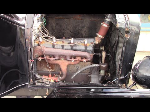 Видео: Как установить угол опережения зажигания на Ford Model T.