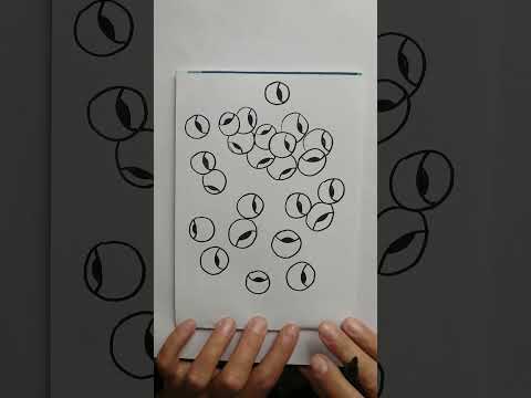 Видео: рисуем медитативно...легко..шары..#медитативноерисование #релакс