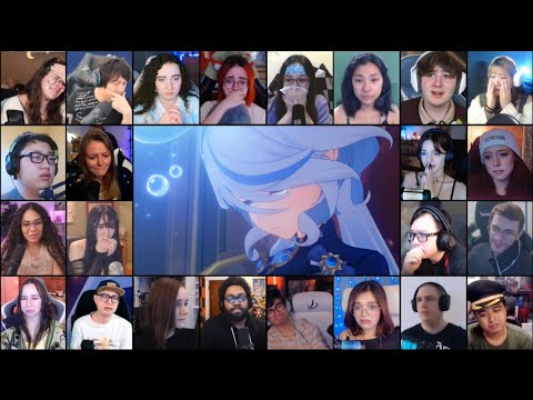 Видео: Катсцены из 5-го акта квеста Фонтейн Архонт | Реакция на Genshin Impact
