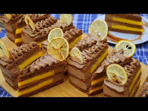 Видео: Вкуснее вы ещё не пробовали! Шоколадно-Апельсиновое Пирожное "Ривуазье" Кулинарим Вместе