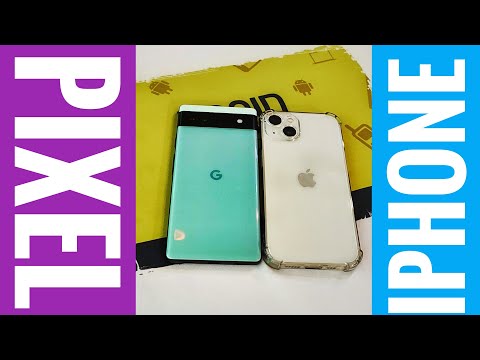 Видео: Тест камер Pixel 6a VS Iphone 13.