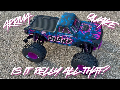 Видео: Распаковка и первый запуск Arrma Quake!