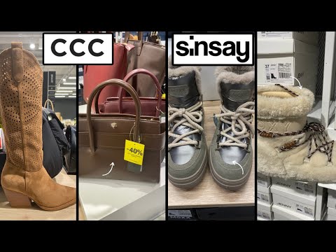 Видео: SiNSAY Огляд Модні Новинки | CCC взуття ,сумки -40% |Nata Soku