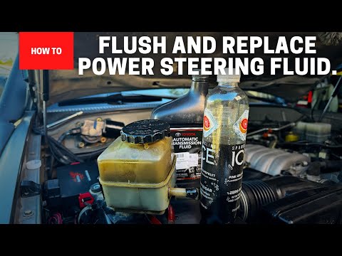 Видео: Как промыть и заменить жидкость гидроусилителя руля Land Cruiser 100 Series / Lexus LX470.