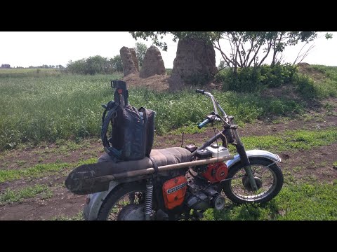 Видео: ОБЗОР И МАКСИМАЛЬНАЯ СКОРОСТЬ Иж с ДВИГАТЕЛЕМ ОТ МОТОБЛОКА.