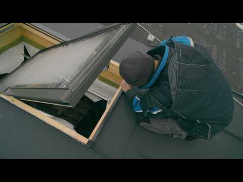 Видео: Установка Мансардного Окна без Оклада